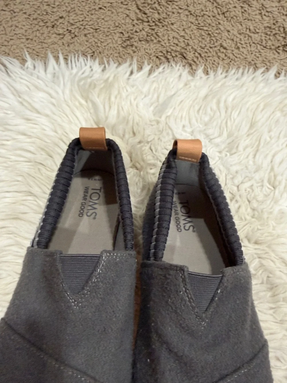 TOMS Women’s RESIDENT 2.0 SNEAKER‎ In Grey Felt Size 7.5